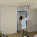 Erynn painting ceiling